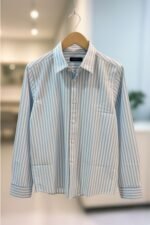 90s classic light blue shirt - Image 3
