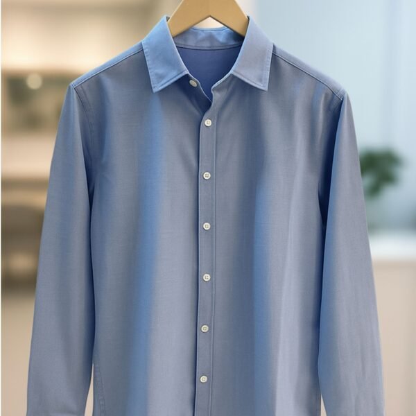 90s classic light blue shirt