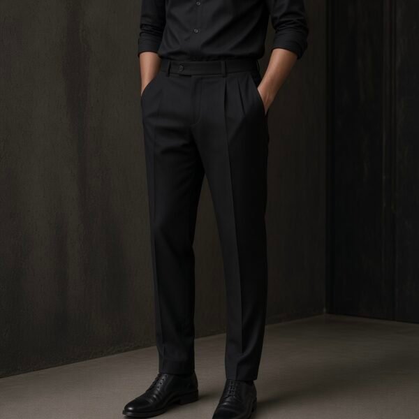 gurkha pant in black