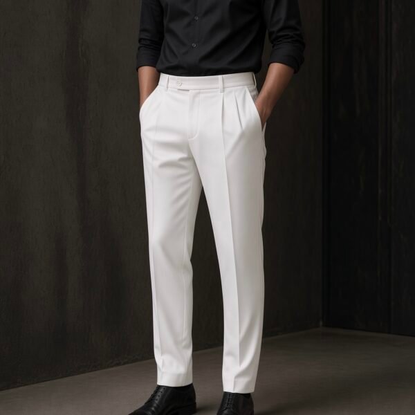 gurkha pant in white