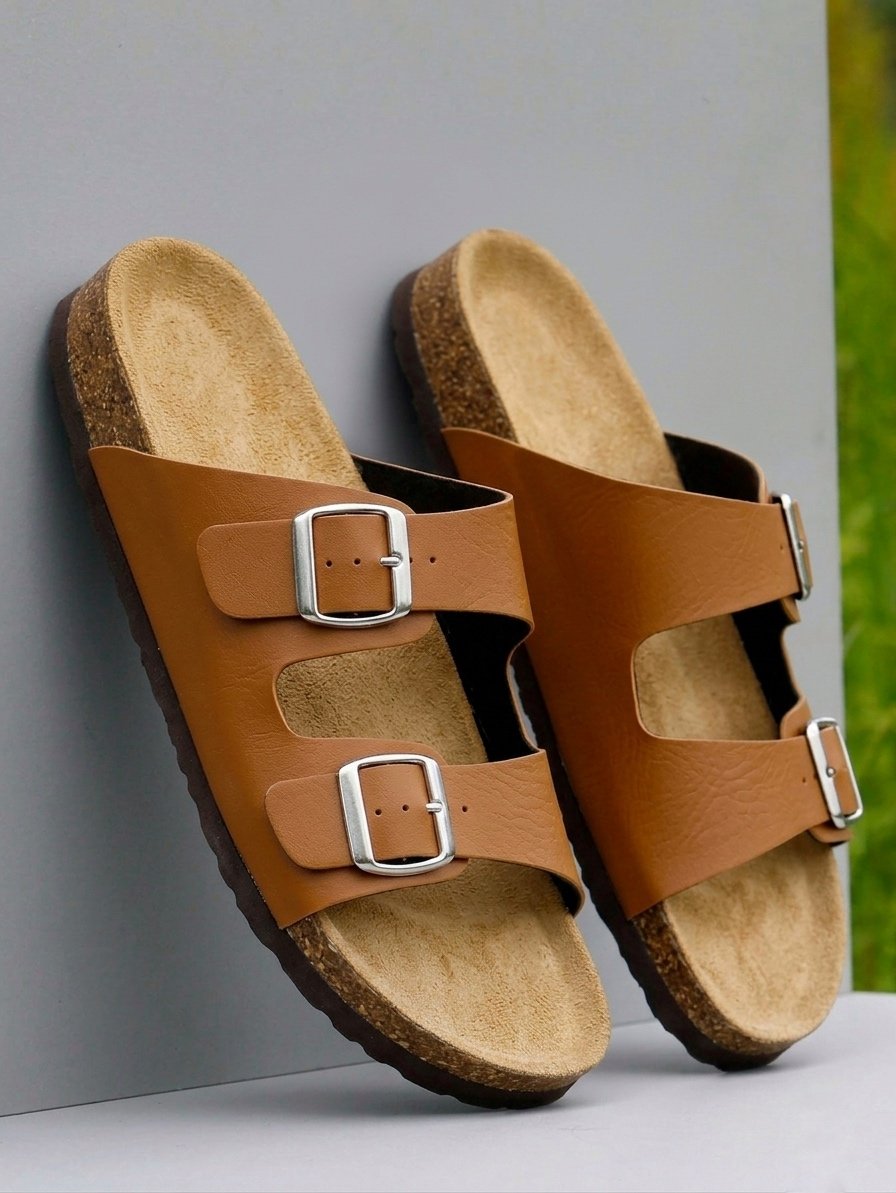 IMG_3369 Brikenstock Slides in coffee - Image 1