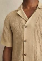 The Heritage Knit Shirt in Beige