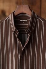 full sleeve strip deep coffe - Image 2