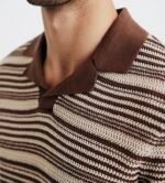 knit polo chocolate - Image 2