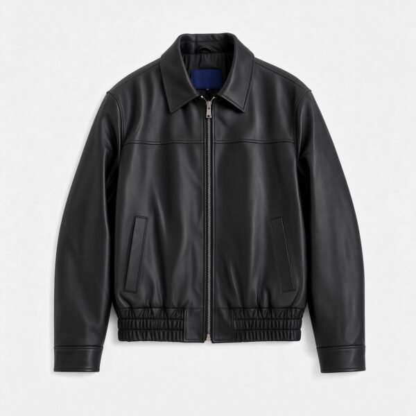 Leather jackets in black