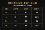 Imported China Flannel Woolen Jackets in black - Image 3